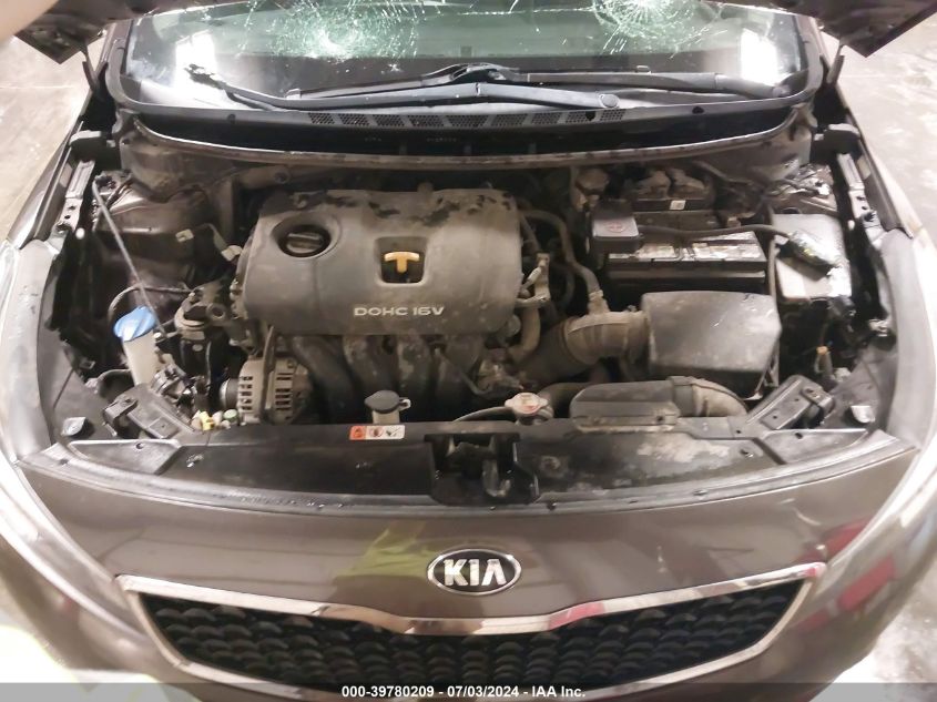 2017 Kia Forte Lx VIN: 3KPFL4A70HE011426 Lot: 39780209