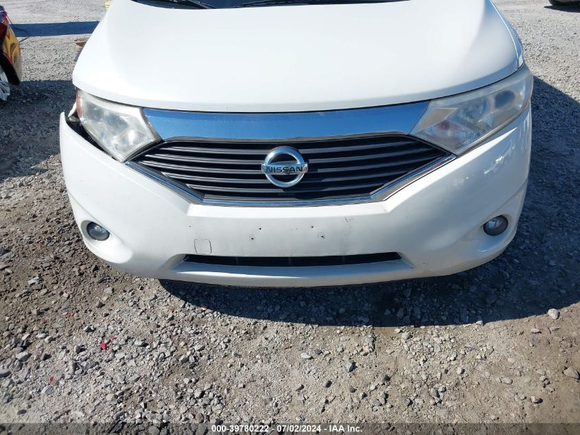 2011 Nissan Quest Sl VIN: JN8AE2KP8B9004036 Lot: 39780222