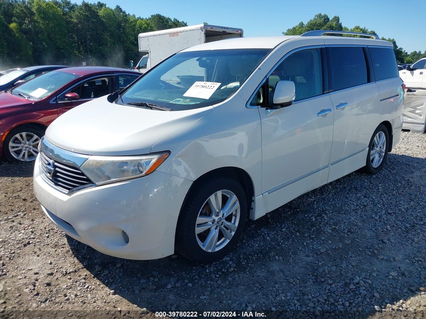 2011 Nissan Quest Sl VIN: JN8AE2KP8B9004036 Lot: 39780222