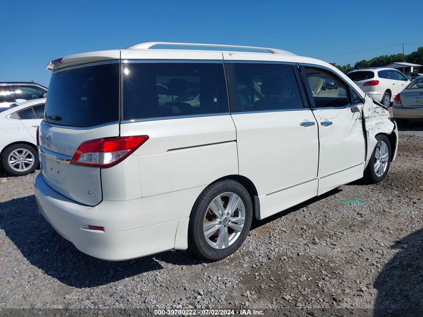 2011 Nissan Quest Sl VIN: JN8AE2KP8B9004036 Lot: 39780222