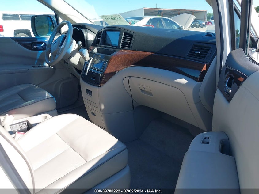 2011 Nissan Quest Sl VIN: JN8AE2KP8B9004036 Lot: 39780222