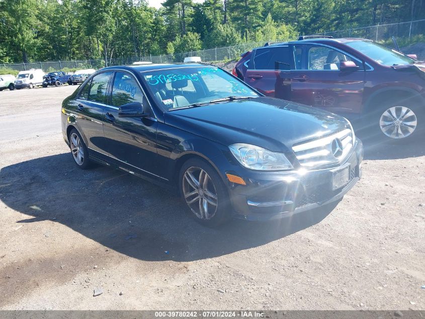 WDDGF8BB5CR230214 | 2012 MERCEDES-BENZ C 300