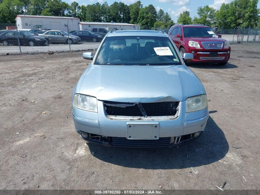 2003 Volkswagen Passat Gls VIN: WVWVD63B93E377296 Lot: 39780250