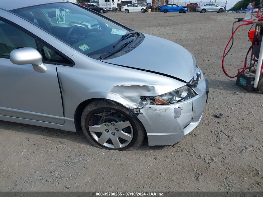 2010 Honda Civic Lx VIN: 2HGFA1F57AH318891 Lot: 39780255