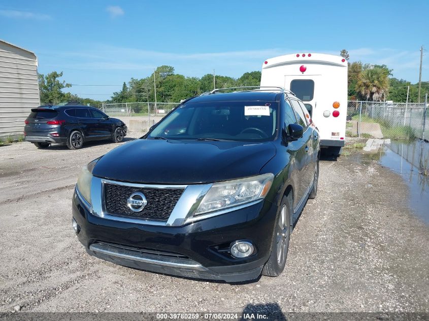 2014 Nissan Pathfinder Platinum VIN: 5N1AR2MNXEC608007 Lot: 39780259