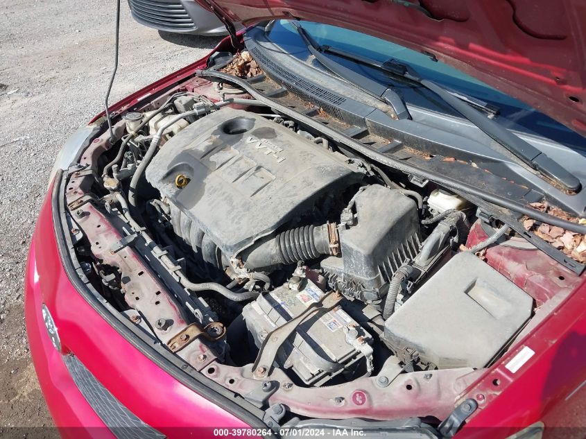 2009 Toyota Corolla Xle VIN: 1NXBU40E89Z037590 Lot: 39780264