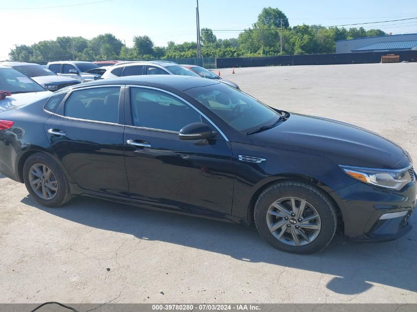 2019 Kia Optima Lx VIN: 5XXGT4L38KG374828 Lot: 39780280