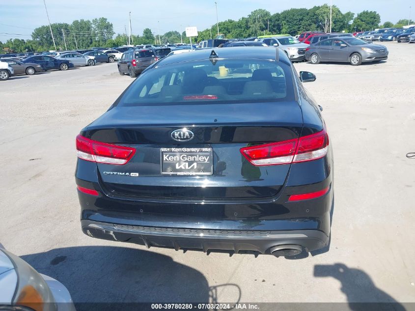 2019 Kia Optima Lx VIN: 5XXGT4L38KG374828 Lot: 39780280