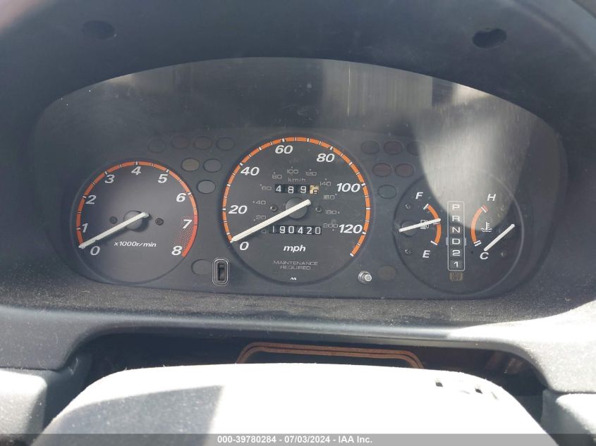 2000 Honda Cr-V Ex VIN: JHLRD186XYC005908 Lot: 39780284