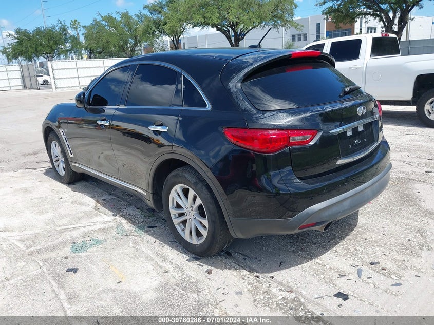 2017 Infiniti Qx70 VIN: JN8CS1MW7HM415238 Lot: 39780286