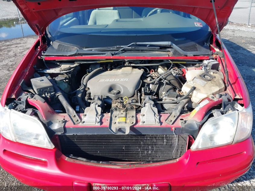 1998 Pontiac Trans Sport VIN: 1GMDX03E3WD202039 Lot: 39780293