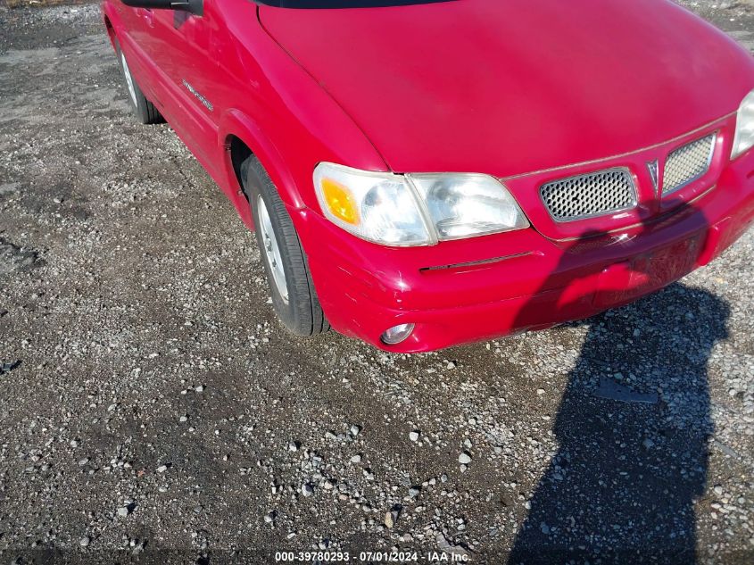 1998 Pontiac Trans Sport VIN: 1GMDX03E3WD202039 Lot: 39780293