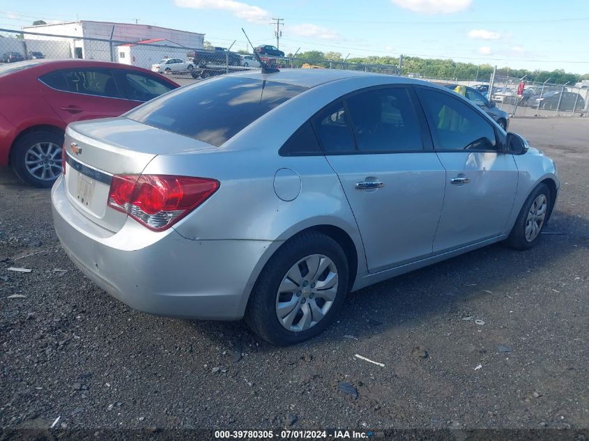 2014 Chevrolet Cruze Ls Auto VIN: 1G1PA5SH6E7181611 Lot: 39780305