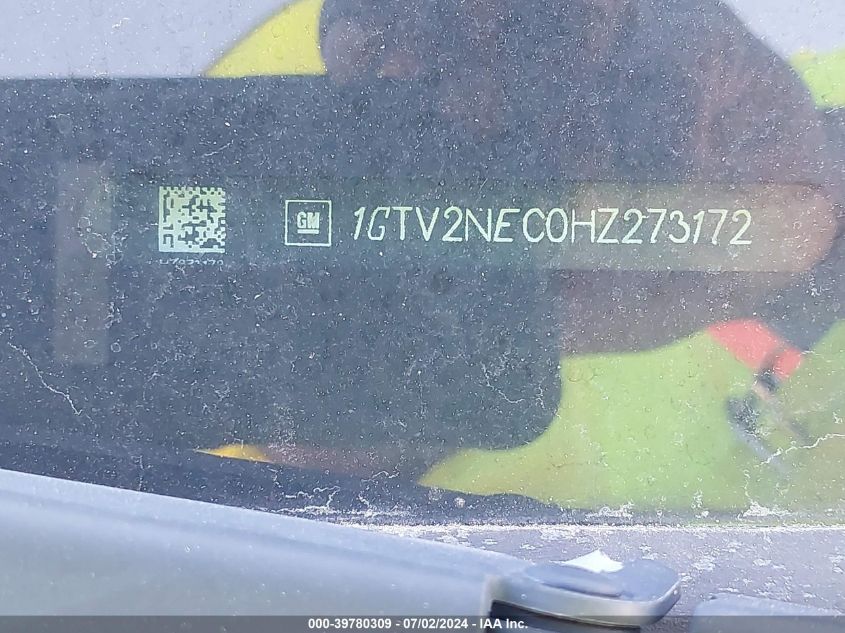 2017 GMC Sierra 1500 Slt VIN: 1GTV2NEC0HZ273172 Lot: 39780309