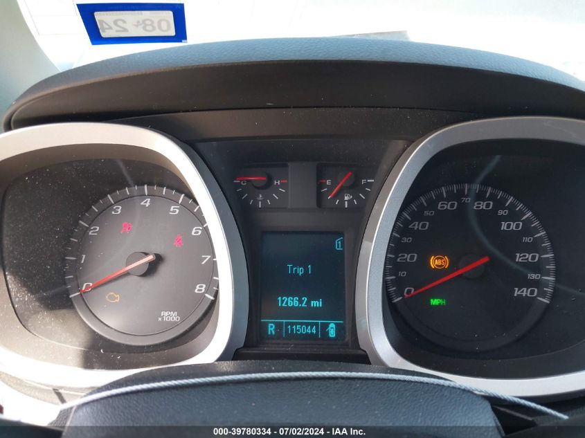 2010 Chevrolet Equinox Lt VIN: 2CNALPEW7A6295961 Lot: 39780334