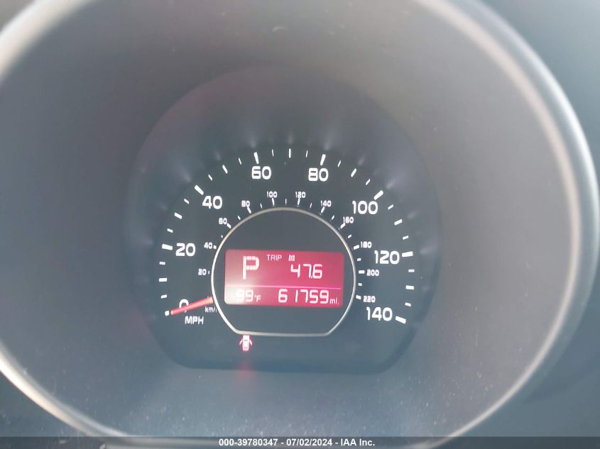 2015 Kia Soul VIN: KNDJN2A2XF7158878 Lot: 39780347