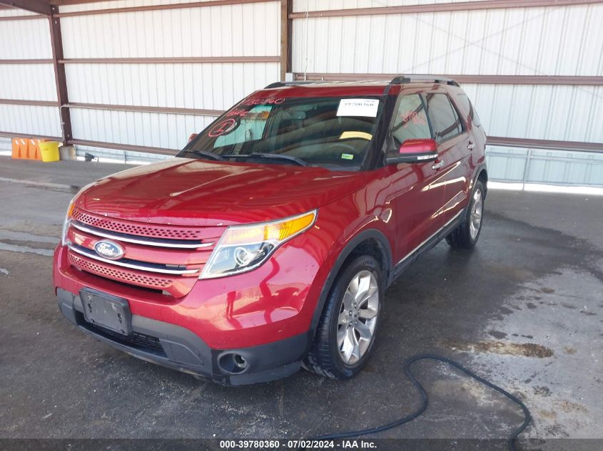 2013 Ford Explorer Limited VIN: 1FM5K8F89DGB42710 Lot: 39780360