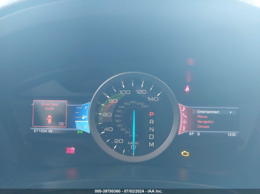 2013 Ford Explorer Limited VIN: 1FM5K8F89DGB42710 Lot: 39780360