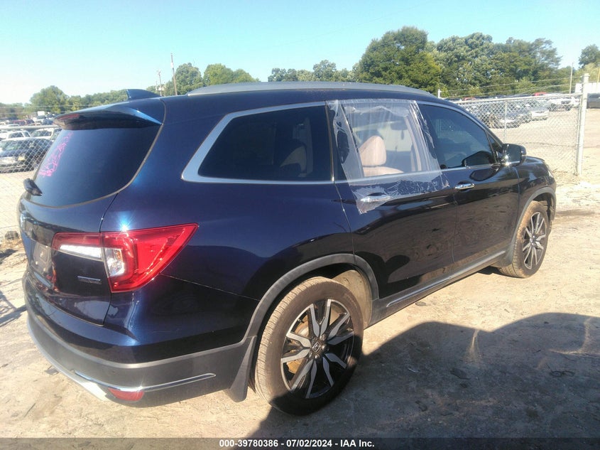VIN 5FNYF5H62KB007026 2019 HONDA PILOT TOURING