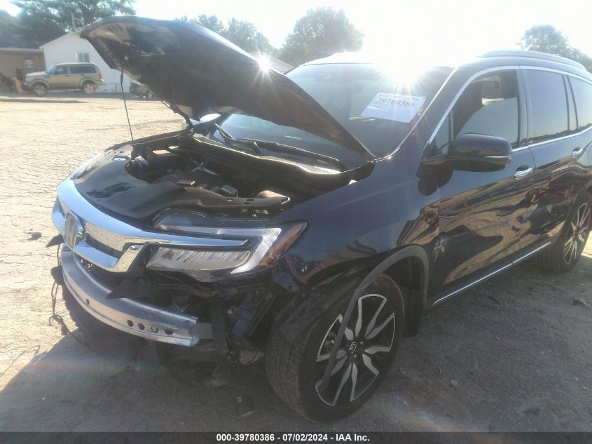 2019 Honda Pilot Touring VIN: 5FNYF5H62KB007026 Lot: 39780386