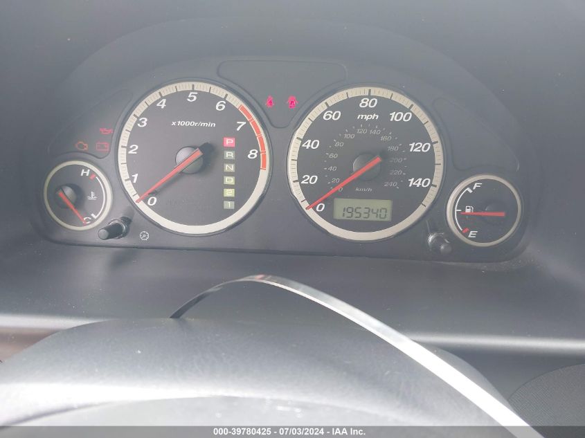 2005 Honda Cr-V Lx VIN: SHSRD78505U344966 Lot: 39780425