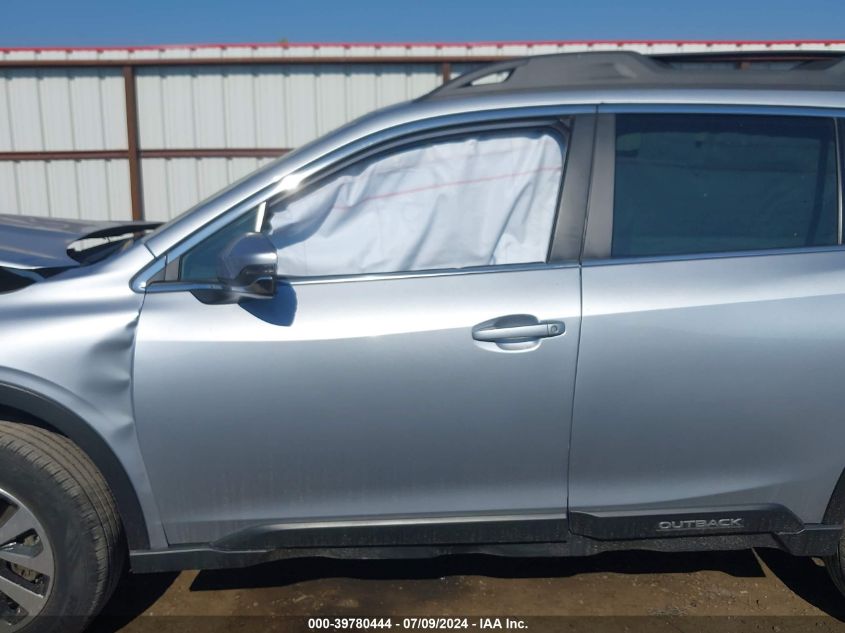 2022 Subaru Outback Premium VIN: 4S4BTACC7N3203920 Lot: 39780444