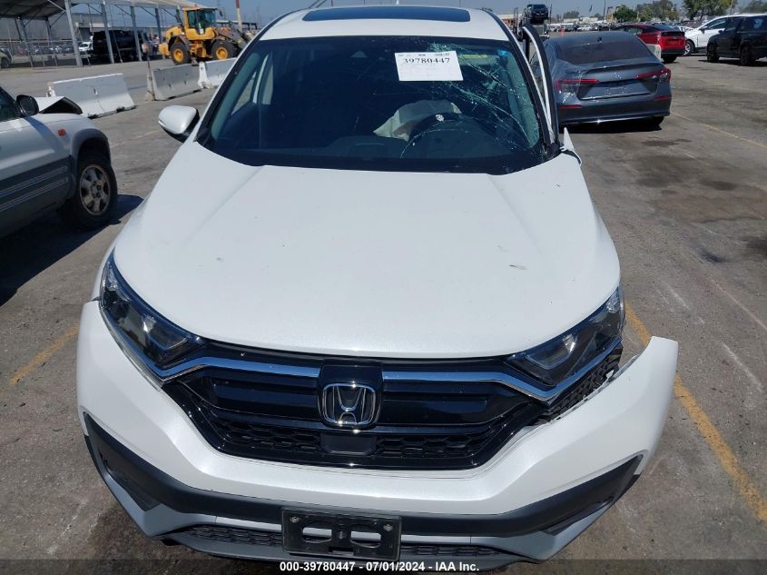 2021 Honda Cr-V 2Wd Ex VIN: 2HKRW1H55MH420132 Lot: 39780447