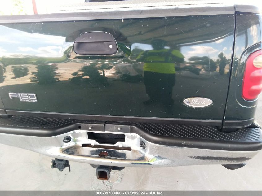 2002 Ford F-150 Lariat/Xlt VIN: 1FTRW07L92KB05424 Lot: 39780460