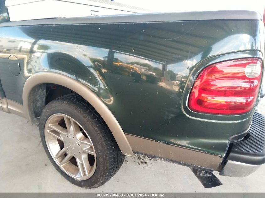 2002 Ford F-150 Lariat/Xlt VIN: 1FTRW07L92KB05424 Lot: 39780460