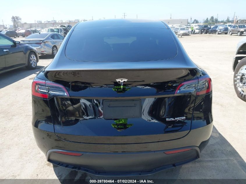 2023 Tesla Model Y Awd/Performance Dual Motor All-Wheel Drive VIN: 7SAYGDEF9PF845723 Lot: 39780464