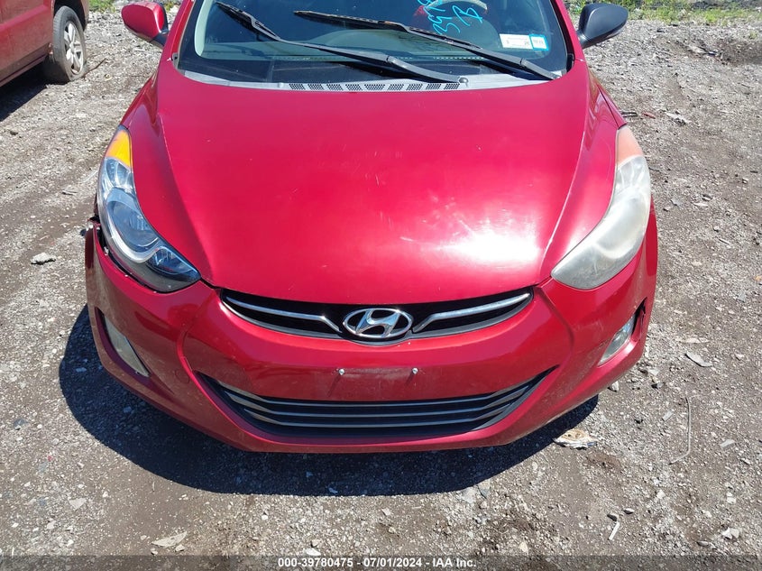 2012 Hyundai Elantra Limited (Ulsan Plant) VIN: KMHDH4AE9CU366883 Lot: 39780475