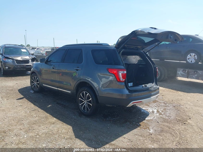 2017 FORD EXPLORER XLT - 1FM5K7D88HGB76527