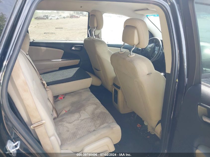 2013 Dodge Journey Se VIN: 3C4PDCAB0DT664263 Lot: 39780496