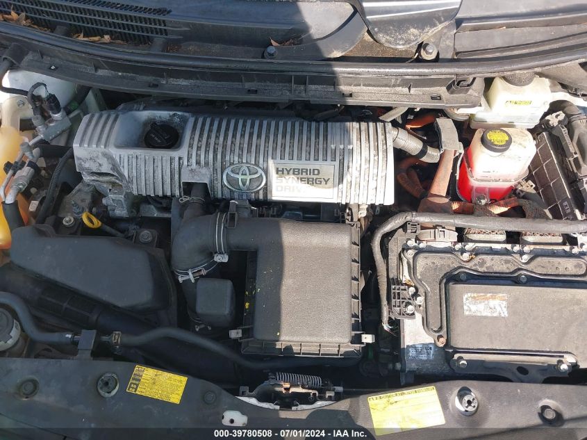 2013 Toyota Prius Two VIN: JTDKN3DU6D5655717 Lot: 39780508