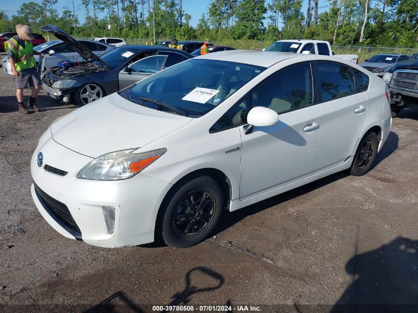 JTDKN3DU6D5655717 | 2013 TOYOTA PRIUS