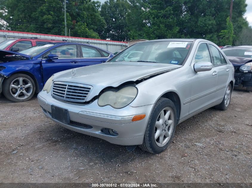 2004 Mercedes-Benz C 240 VIN: WDBRF61J84F556378 Lot: 39780512