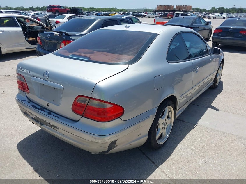 2002 Mercedes-Benz Clk 430 VIN: WDBLJ70GX2T119089 Lot: 39780516