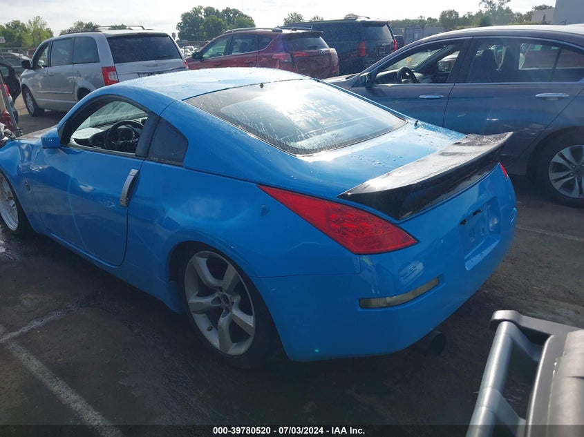2006 Nissan 350Z Touring VIN: JN1AZ34E46M353430 Lot: 39780520