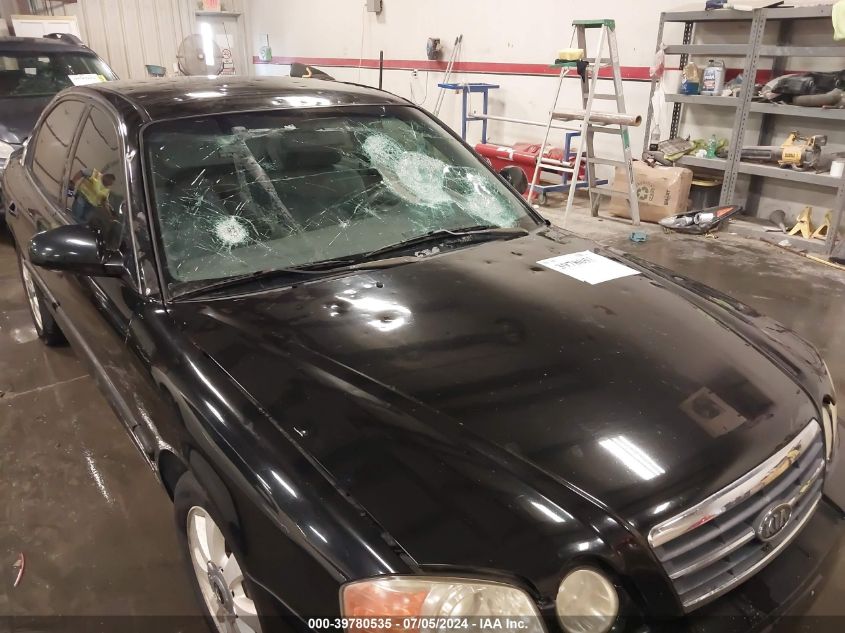 2004 Kia Optima Ex V6/Lx V6 VIN: KNAGD128345350367 Lot: 39780535