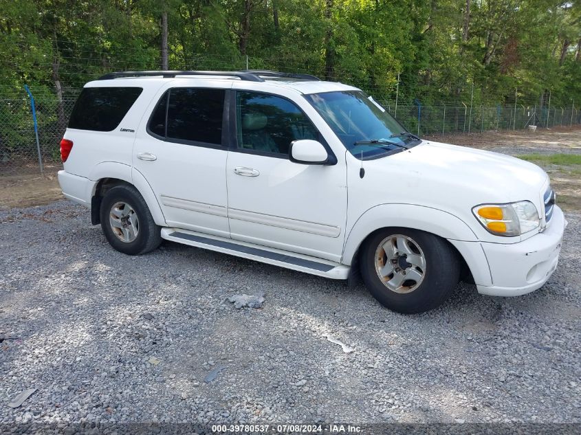 5TBDT48A02S134561 2002 Toyota Sequoia