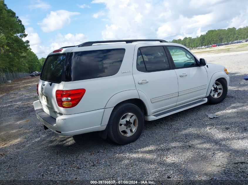 5TBDT48A02S134561 2002 Toyota Sequoia