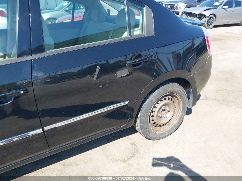 2011 Nissan Sentra 2.0S VIN: 3N1AB6AP6BL601788 Lot: 39780538