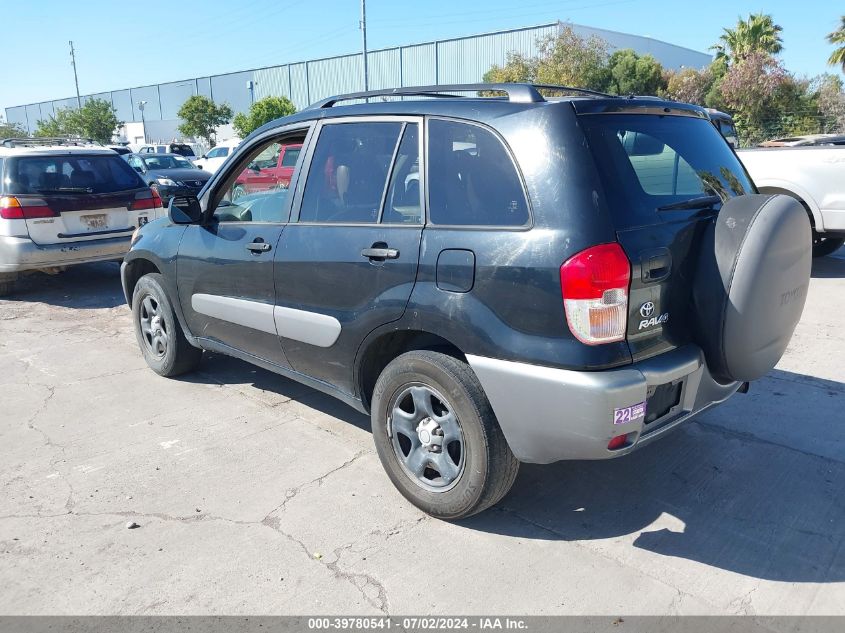 2002 Toyota Rav4 VIN: JTEGH20V820060170 Lot: 39780541