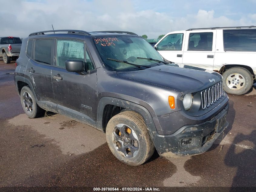 2017 Jeep Renegade VIN: ZACCJBAB8HPG48682 Lot: 40232954