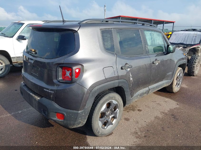 2017 Jeep Renegade VIN: ZACCJBAB8HPG48682 Lot: 40232954