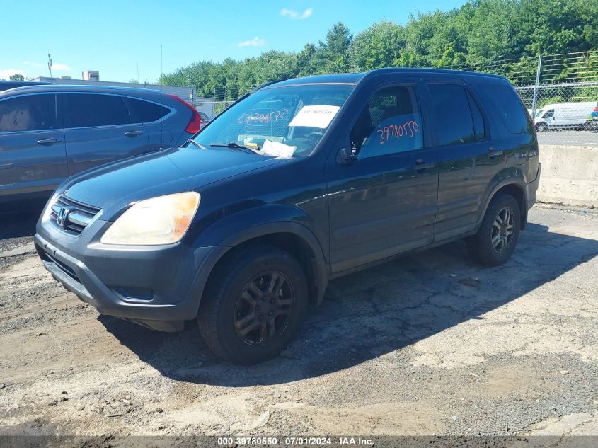 2003 Honda Cr-V Ex VIN: SHSRD78823U127295 Lot: 39780550