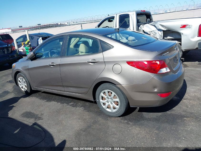 2013 Hyundai Accent Gls VIN: KMHCT4AE9DU521055 Lot: 39780562