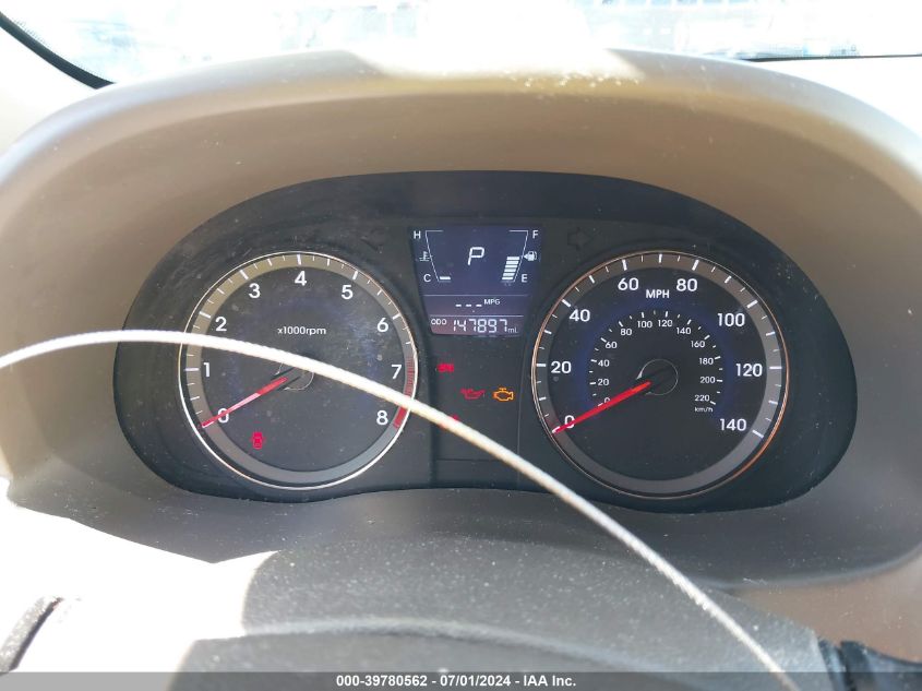 2013 Hyundai Accent Gls VIN: KMHCT4AE9DU521055 Lot: 39780562