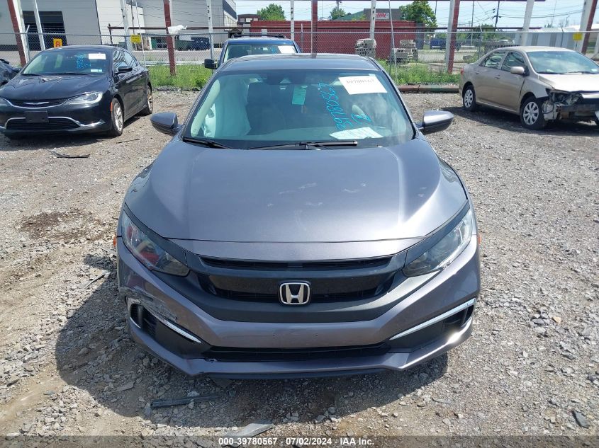 2020 Honda Civic Lx VIN: 2HGFC2F60LH505904 Lot: 39780567