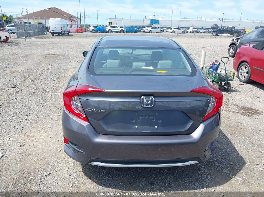 2020 Honda Civic Lx VIN: 2HGFC2F60LH505904 Lot: 39780567